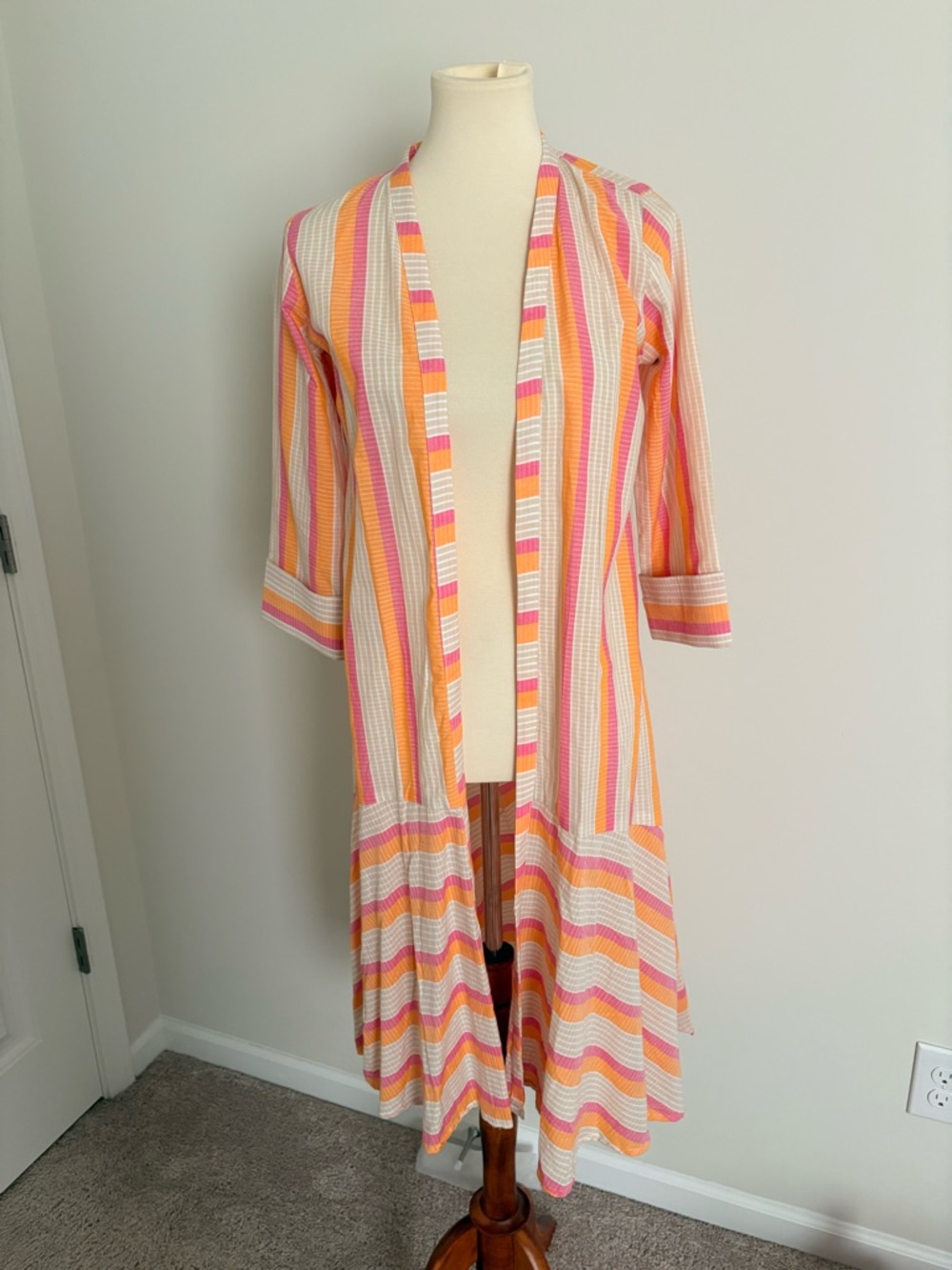 Summer 100% cotton dress/overlay